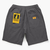 Pantalón corto de chef Ripstop negro lavado