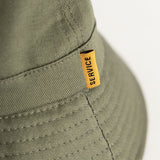 Service fried bucket hat olive