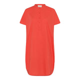 Seoul ss dress - Hot Coral