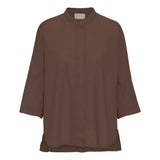 Seoul short shirt coffee quartz