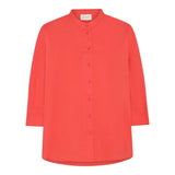 Seoul short shirt - Hot Coral