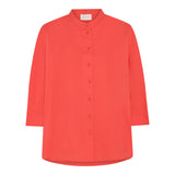 Seoul short shirt hot coral