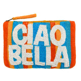 Ciao bella beaded clutch