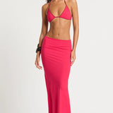 Freya Maxi Skirt / Dress - Scarlet