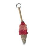 Ice cream keyring