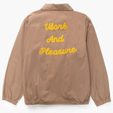 Twill work jacket Mushroom