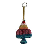 REGULAR JELLY ON A PLATE KEYRING