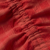 RED CHECKS SEERSUCKER HIBA TOP