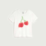 Blurry cherry ida tee